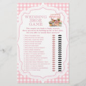 彼女は市場のシューズ結婚ゲームカードを外した (正面)