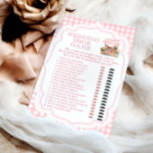 彼女は市場のシューズ結婚ゲームカードを外した