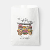 彼女は市場のフローラショップブライダルシャワーから外れている フェイバーバッグ (正面)