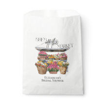 彼女は市場のフローラショップブライダルシャワーから外れている