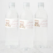 彼女は市場のフローラブライダルシャワー ペットボトルラベル (ボトル)