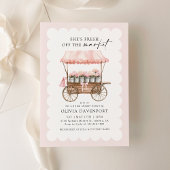 彼女は市場のフローラブライダルシャワー 招待状