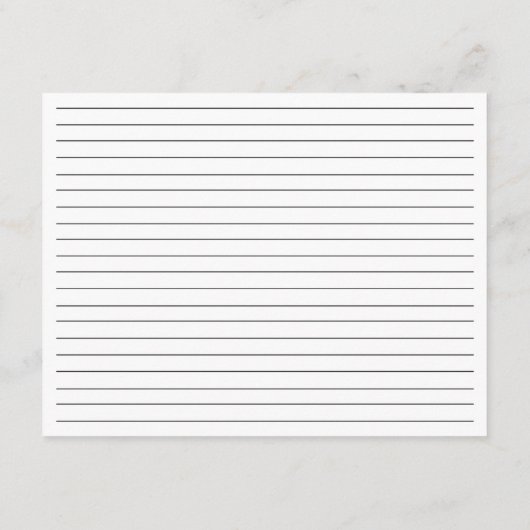 彼女は市場のフローラレシピを離れている エンクロージャーカード (裏面)