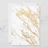 彼女は市場のブライダルシャワーの招待状をオフにしている 招待状 (裏面)