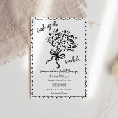 彼女は市場のブライダルシャワーを離れている 招待状