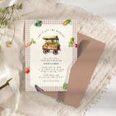 彼女は市場のブライダルシャワーを離れている 招待状