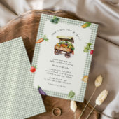 彼女は市場のブライダルシャワーを離れている 招待状