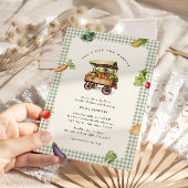 彼女は市場のブライダルシャワーを離れている 招待状