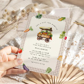 彼女は市場のブライダルシャワーを離れている 招待状