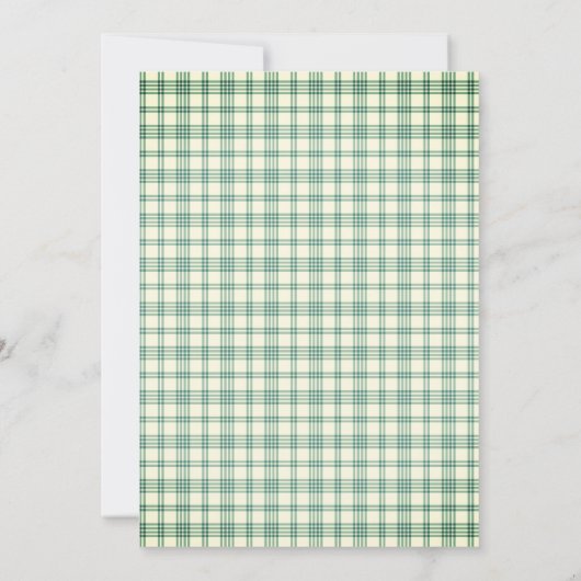 彼女は市場の田舎のブライダルシャワーから出たばかりだ 招待状 (裏面)