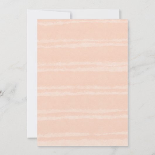 彼女は市場の花から離れている | ブライダルシャワー 招待状 (裏面)