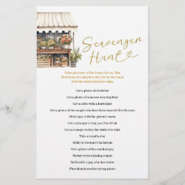 彼女は市場スカベンジャーの狩りゲームカードから