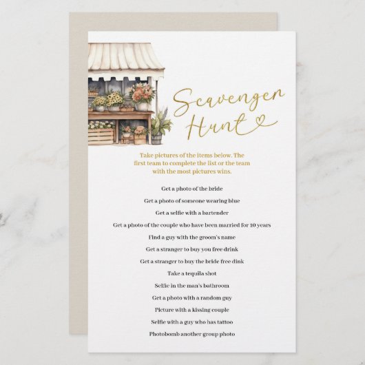 彼女は市場スカベンジャーの狩りゲームカードから (正面/裏面)