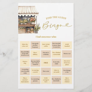 彼女は市場ビンゴゲームカードから外れている