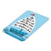 彼女は帆の引用文磁石を調整した マグネット (左側)