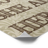 彼女は帆を調整した ポスター (角)