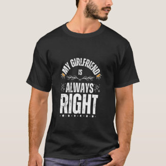 彼女は常に正しい Tシャツ