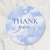 彼女は幸せの雲の上にいるよ、ありがとう フェイバータグ (正面)