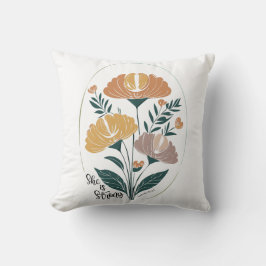 彼女は強い詩編ボホクリスチャン感動的T クッション