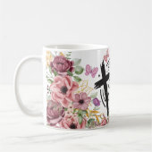 彼女は強い諺である31:25 コーヒーマグカップ (左)