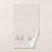 彼女は強い諺である31:25 バスタオルセット (ハンドタオル)