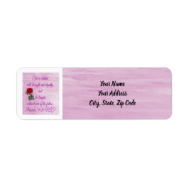 彼女は強い ラベル