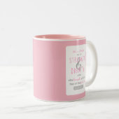 彼女は強さと尊厳の諺を着ている31 ツートーンマグカップ (正面右)