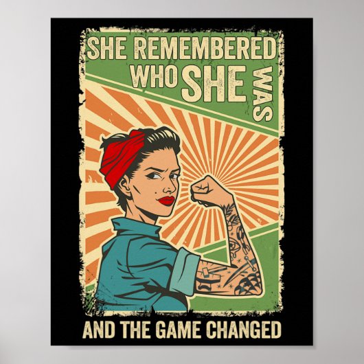 彼女は彼女が誰であるかを思い出し、ゲームは変更2 ポスター (正面)