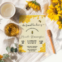 彼女は彼女のハニーを見つけた！ハニービーブライダルシャワー