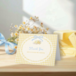彼女は彼女のバターの半分を見つけた 結婚式前パーティー サンキューカード