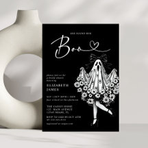 彼女は彼女のブー幽霊フローラブライダルシャワーを見つけた