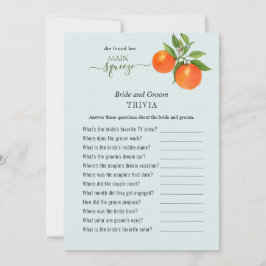 彼女は彼女のメイン絞りシャワートリビアゲームを見つけた 招待状