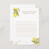 彼女は彼女のメイン絞りブライダルゲームアドバイスを見つけた 招待状 (正面/裏面)