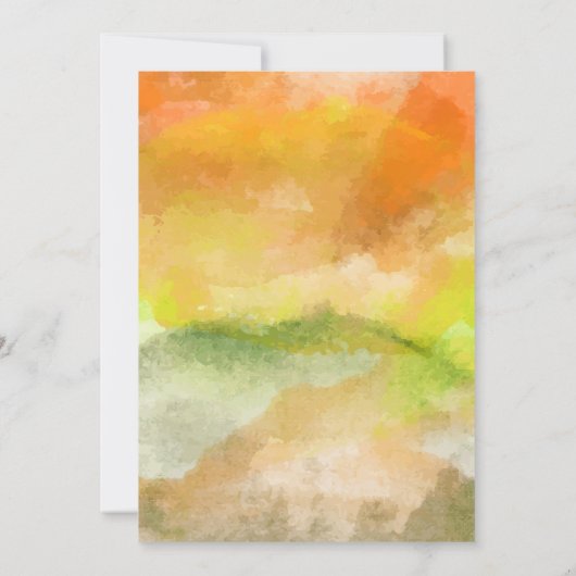 彼女は彼女のメイン絞りブライダルシャワーを見つけたカスタム 招待状 (裏面)