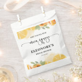 彼女は彼女のメイン絞りブライダルシャワーを見つけた フェイバーバッグ (クリップ留めされた状態)