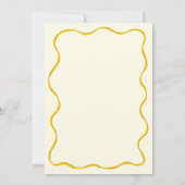 彼女は彼女のメイン絞りブライダルシャワーレモンを見つけた 招待状 (裏面)