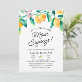 彼女は彼女のメイン絞りブライダルシャワー招待状を見つけた 招待状 (スタンド正面)