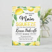 彼女は彼女のメイン絞りブライダルシャワー招待状を見つけた 招待状 (スタンド正面)