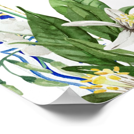 彼女は彼女のメイン絞りブライダルシャワー歓迎を見つけた ポスター (角)