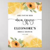 彼女は彼女のメイン絞りブライダルシャワー歓迎 ポスター (正面)