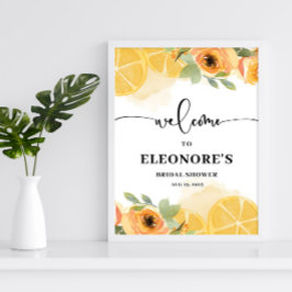 彼女は彼女のメイン絞りブライダルシャワー歓迎 ポスター