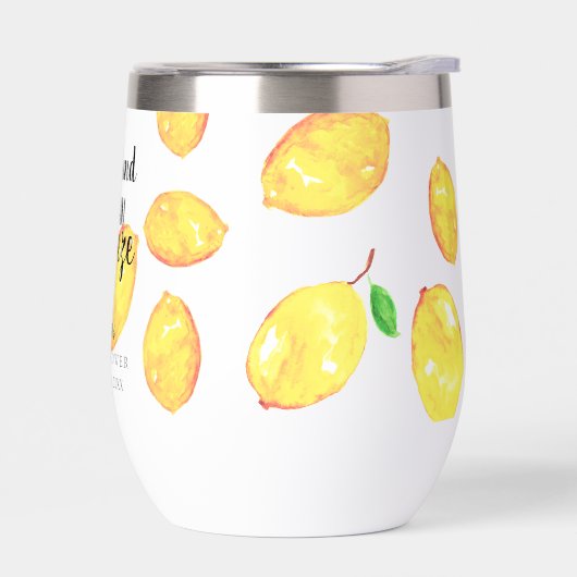 彼女は彼女のメイン絞りレモンブライダルシャワーを見つけた (左面)