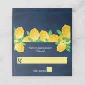 彼女は彼女のメイン絞りレモンブライダルシャワーを見つけた プレイスカード (外部開封)