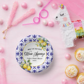 彼女は彼女のメイン絞りレモンブライダルシャワーを見つけた ペーパーボウル (パーティー)