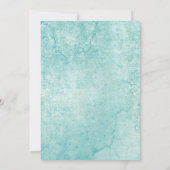 彼女は彼女のメイン絞りレモンブライダルシャワーを見つけた 招待状 (裏面)