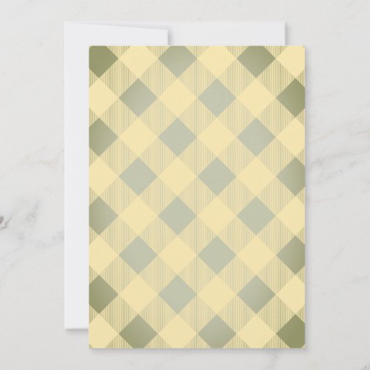 彼女は彼女のメイン絞りレモンブライダルシャワーを見つけた 招待状 (裏面)