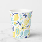 彼女は彼女のメイン絞りレモンブライダルシャワーを見つけた 紙コップ (裏面)