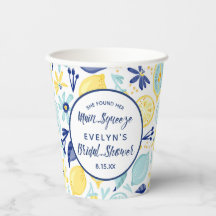 彼女は彼女のメイン絞りレモンブライダルシャワーを見つけた