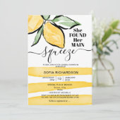 彼女は彼女のメイン絞りレモンBOHO SUMMERを見つけた 招待状 (スタンド正面)