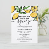 彼女は彼女のメイン絞りレモンBOHO SUMMER Inviteを見つけた 招待状 (スタンド正面)